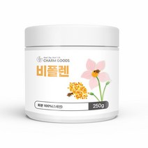 벌꿀 화분 비플랜 스페인 먹는 꿀벌 화분 가루 식용 벌꽃가루 스페인산 비폴렌 답례품 선물 250g 1병, 1개