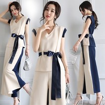 여름 오피스 정장 세트