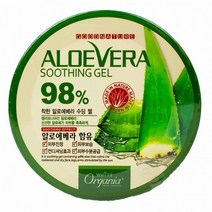 착한 알로에베라 화이트 오가니아 수딩 젤 98 페이스 앤 바디 피부진정 보습 500ml 456875, 상세페이지 참조