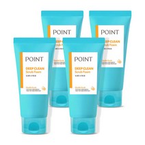 애경 포인트 딥클린 스크럽폼 150g 4개