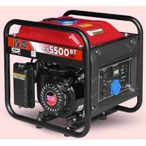 휴대용 발전기 가솔린 단상 삼상 주파수 변환 220V, 5500W듀얼시동 가솔린 220V주파수변환모델, 1개