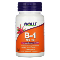 나우푸드 B-1 100mg 타블렛, 100개입, 1개, 100정