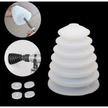 드릴 방진 해머 커버 집진기 고무 씰링 캡 임팩 보쉬 전기드릴 로터리, Long White SE01249