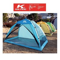 콜핑 캠핑용 이너텐트로 사용가능한 그늘막 텐트 1-2인용 스크린선스톱퍼 KFN2173U/NDM, 그린