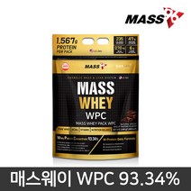 매스96 매스웨이 포대유청 WPC 보충제 초코맛, 2000g, 1개