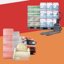 다중필름 고광택투명 공업용랩 상품 포장 스크래치방지 롤비닐 4P, G18 공업용랩 4P