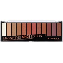 Rimmel 매그너프 아이즈 아이섀도우 팔레트 001 누드 에디션, Palette, Spice Edition