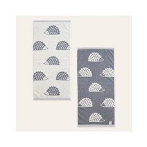 [반디스오가닉] 오가닉 그레이 세면타월 - 코코