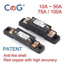 CG FL-2C 10A 15A 20A 30A 50A 75A 100A 75mV 디지털 전압 DC 션트 미터 아날로그 전류계 전류 저항 베이스 포함, Only Meter for 100A, 0.5 Class
