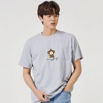 키밍 12간지 원숭이띠 몽키 그래픽 캐쥬얼 반팔티