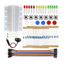 아두이노 코딩 키트 작품 입문용 스타터 키트 미니 Breadboard LED 점퍼 와이어 버튼 arduino DIY 학교 교, 한개옵션0