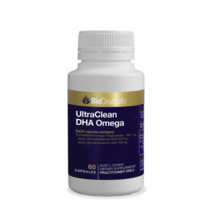 호주산 전문가브랜드 Bio Ceuticals 고순도 울트라 클린 DHA 오메가 DHA500 EPA100 60캡슐