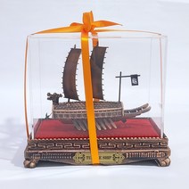 한국 기념품 이순신 거북선 모형 소형 미니어처(대) 1/300 사이즈 학생 외국인 선물 기념품