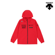 [데상트]G공용 스위스 스키팀 바람막이 SM323SJK91-RED0, 색상:RED / 사이즈:100