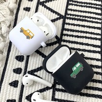 [바보사랑] [호환용] 벼기 뛰뛰빵빵 에어팟케이스, 색상선택:아이폰7 / 디자인선택:주황