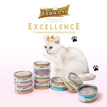 프린세스 고양이 주식캔 70g, 치킨&호박 70g