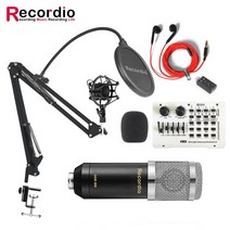 GAM-800F 라이브 장비 사운드 카드 세트 BM800 KTV 노래 및 녹음 홈 레코딩 스튜디오, [03] GAM-800F BS