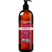 Cliganic USDA 유기농 호호바 오일 100% 천연