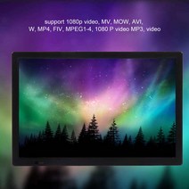 휴대용TV 15.4 인치 휴대용 LED 디지털 TV 충전식 HD 텔레비전 고감도 및 화면 기능 영국 플매트 카펫 러그, 없음