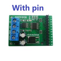 3in 1 8ch 입출력 디지털 스위치 TTL LvTTL CMOS RS485 IO 제어 모듈 PLC 릴레이 용 Modbus Rtu 보드, 01 wtih Pin