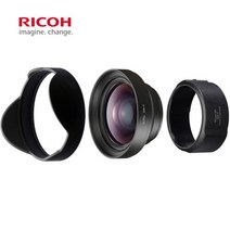 RICOH 와이드 컨버전 렌즈 GW-4【지원 기종: RICOH GRIII/0.75배 와이드 컨버전 렌즈/21mm 상당(35밀리판 환산)으로 촬영 가능/렌즈 어댑터 GA-1(별매)을 장착 시에 사용/메이커 보증 1년】30248