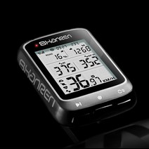 샨렌 마일즈 속도계 자전거 MTB 로드 사이클 GPS 심박 스트라바 연동 가민 호환