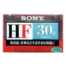 SONY 소니 오디오 카세트 테이프 30 분 C-30HFA, 상품명참조, 상품명참조