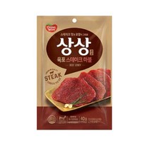 동원 상상육포 스테이크마블 40g, 1개