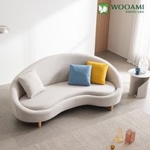 우아미가구 로즈 3인 아쿠아텍스 소파 2color, 민트
