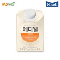 메디웰 고단백 200ml 30팩/구뉴트리웰고단백/식사대용/보충식/영양보충, 30개