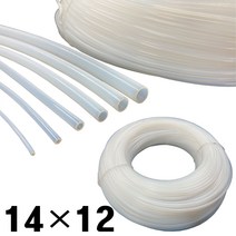 PTFE HOSE 테프론호스 불소수지튜브 해빙기호스 14×12×1m, 1개