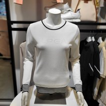 LPGA 골프 여성 여름 스카시 조직 라운드 풀오버 L202KT606PWH