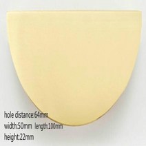캐비닛 손잡이 및 손잡이 서랍 가구 찬장 옷장 손잡이 책 캐비닛 문 당김 1 세트, hole 64mm 1pcs