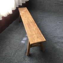 고재 벤치 스툴 느릅나무 원목의자 벤치 긴의자 빈티지 나무 벤치, 160x30x45cm