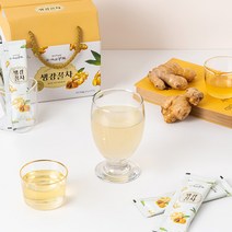 아리푸드 생강꿀차 생강청 액상차 스틱 수제 생강차 선물 세트 1회분 스틱형 30g 50개입