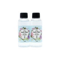 레진아트 크리스탈에폭시레진 200ml 세트(AB혼합형)