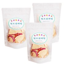 일오삼과일 동결건조사과 3팩 1팩50g, 50g
