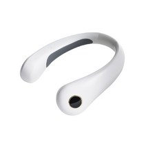 단풍나무 넥밴드 USB 충전 넥워머 발열 난로, 화이트