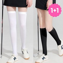 JCE099851[KN99] (2종) 1+1 골프 쿨니삭스 여름 스포츠양말 니하이 롱삭스, [니하이]화이트