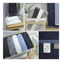 송월타월 솔리드혼방무지40 무료자인쇄 포장 수건 호텔수건 호텔 개업 칠순 판촉물 총알배송 결혼기념 창립 체육대회, 하늘, 1개