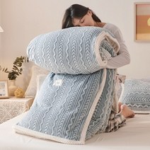 황토이불 중력 수피마 데일리라이크 이불 따뜻한 겨울 솔리드 벨벳 담요 듀벳 싱글 더블 침대 트윈 퀸