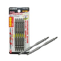다이와 십자 슬림 드라이버 비트 110mm 2종 DTS-110 낱개 1개 2X110 1세트, 02. 1SET(5PCS)