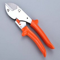 원예 정원 접목 가드닝 가지치기 꽃가지 펀치가위, 오렌지(1488)