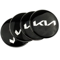 1-7pcs 자동차 전면 후드 후면 트렁크 스티어링 휠 허브 캡 로고 스티커 기아 k3 k5 kx7 리오 포르테 옵티마 스포티지 피칸토 쏘렌토, 허브 센터 스티커, 60mm