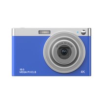 학생 디지털 4K 교정 입문 DSRL 5000 DSLR카메라, T19-청멜빵(스탠다드 카드없음)렌즈 그럴싸한, C01-공식 스탠다드