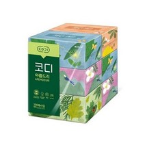 코디 아름드리 스위트 천연펄프 각티슈 2겹 200매, 1개, 18개입