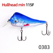 빅 베이트 루어 MAKEBASS 11.5cm/52g 빅 헤드 피쉬 크랭크 베이트 루어 낚시 플로팅 하드 베이츠 Swimbaits, 02 Hullheadmin115F 0383