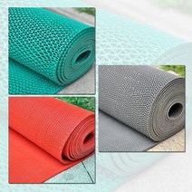 맘보 롤매트A형/그린/그레이/레드 사우나 찜질방 매트, 단품, 색상:레드