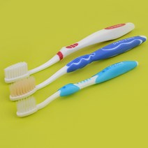 오존 칫솔 4P 일반모/미세모 화장실 양치 칫솔 일회용칫솔 여행용 이중미세모 욕실용품 이중모칫솔 치솔 미세모, 하프슬림 미세모