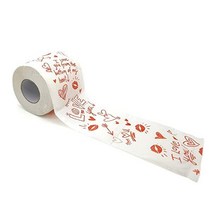 Valentines Day Toilet Paper Decor Gifts Holiday for Him/Her Funny Tissue Napkins Bath Decorations Ro, I Love You